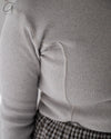 BASERANGE 24 Autumn/Winter Hanifa Hoodie Portugal BAS-TOHH-RC-WI24-HH Mixed Grey